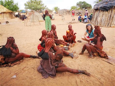 De Himba Bezoeken Opuwo Kunene Regio Namibi Zinvol Reizen