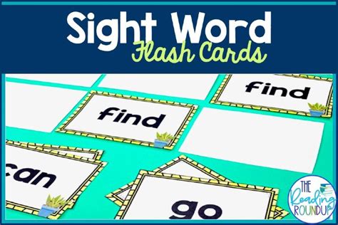 Free Sight Word Games And Flashcards The Reading Roundup