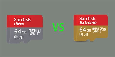 Sandisk Ultra Vs Extreme Which Is Better Differences Minitool