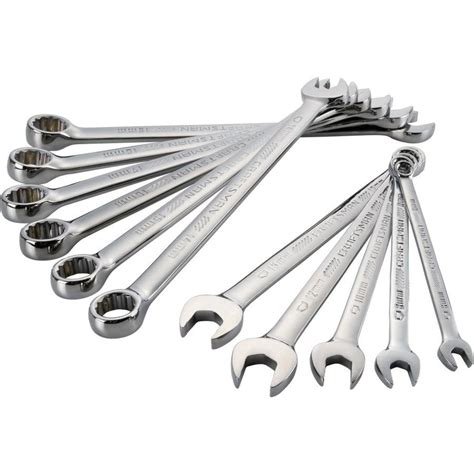 Craftsman 11 Piece Set 12 Point Metric Combination Wrench Set At