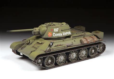 Soviet Medium Tank Mod 1942 T 3476 Zvezda 3686