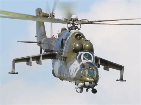 Wallpaper Mi 24 Hind Helicopter