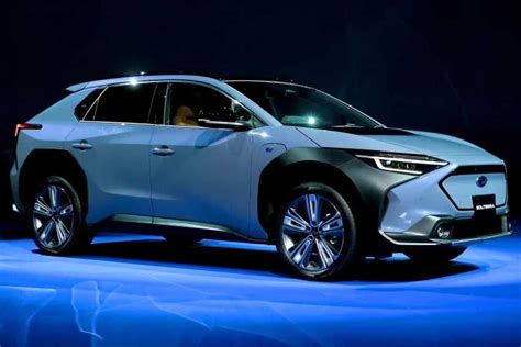 Subarus First Electric Car Solterra Revealed In Japan