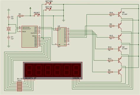 Seven segment display is used for displaying number from 0 to 9 and it will display number when the enable pin of 4026 is high on the rising edge of clock ie the circuit start counting and displaying. clock circuit Page 6 : Meter Counter Circuits :: Next.gr
