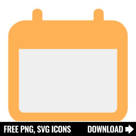 Free Calendar Svg Png Icon Symbol Download Image