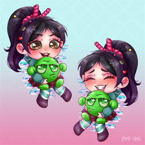 Artstation Vanellope Wreck It Ralph