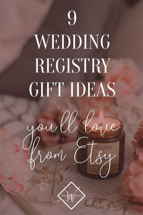 9 Fabulous Things To Add To Your Wedding T Registry From Etsy The Wedding Club Wedding