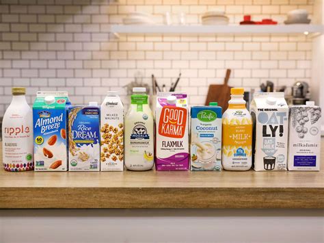 Types Of Milk Alternatives