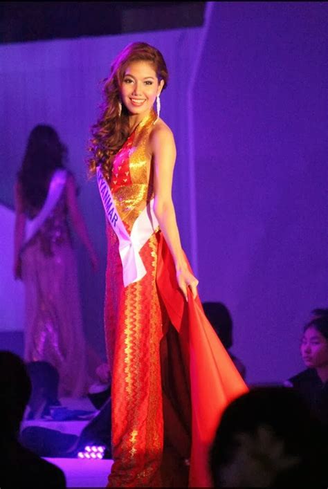 Miss International Myanmar 2013gone Yee Aye Kyaw Fashion Myanmar