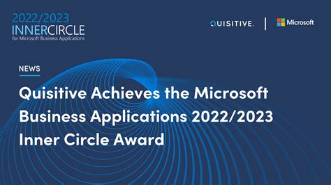 Quisitive Achieves The Microsoft Business Applications 20222023 Inner