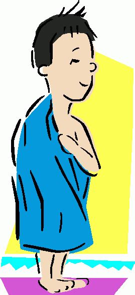 Drying Off With Towel Clipart Clip Art Bay