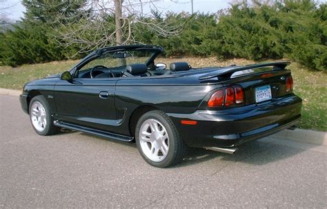 Black 1998 Ford Mustang Gt Convertible Photo Detail