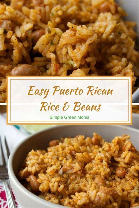 This is a traditional dish all puerto ricans could relate to, it's very good and flavorful and could be eaten with pork chops or fried chicken or any other if so cover shut the stove and now you are ready to enjoy your delicious puerto rican rice and beans. Puerto Rican Rice + Beans | Recipe | Food recipes, Rice, beans recipe, Food