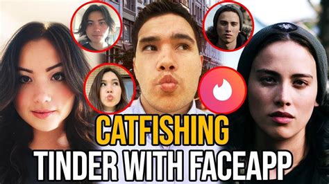 Catfishing Tinder With FaceApp Gender Swap INSANE Amount Of Matches Tinder Japan YouTube