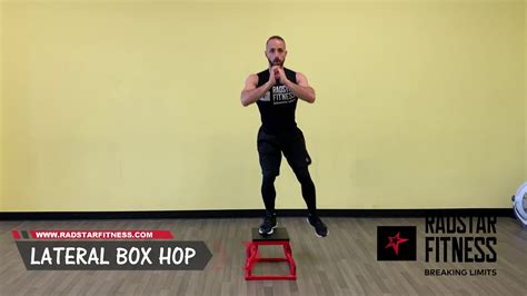 Radstar Fitness Lateral Box Hop Cardio Exercise Youtube