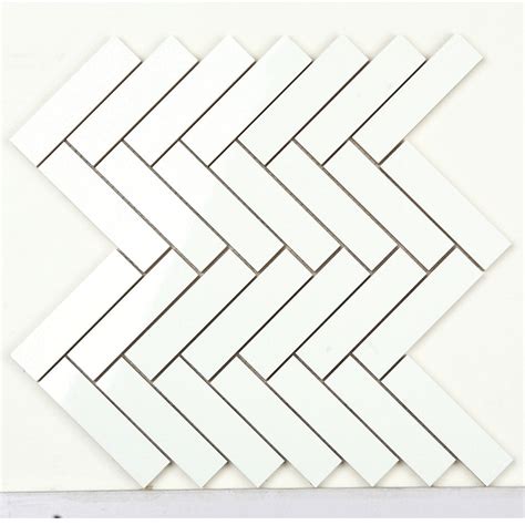 Voguebay White Glossy Ceramic Mosaic Lowest Price — Stone And Tile