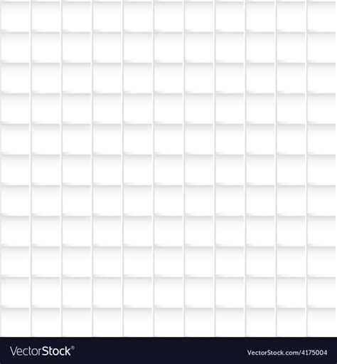 Seamless White Squares Pattern Abstract Background