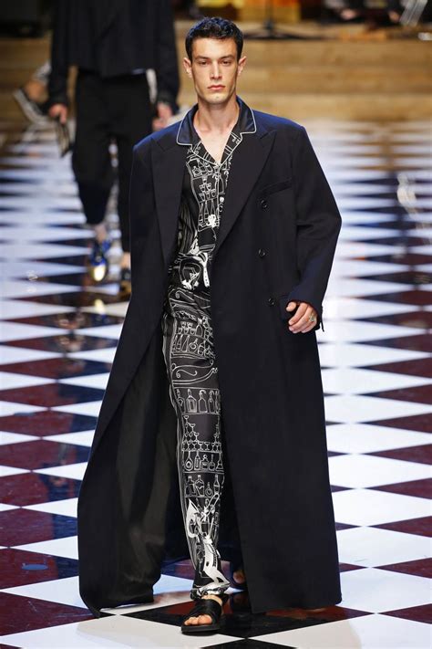 Dolce And Gabbana Menswear Spring 2017 Look 73 Fashion Socks Mens