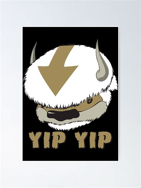 Appa Yip Yip Poster For Sale By Rylanguzon Redbubble