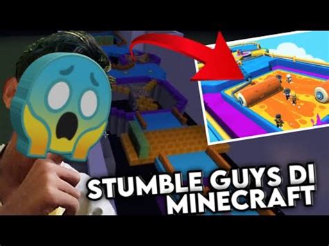 Stumble Guys Tapi Di Minecraft Minecraft Review Indonesia Youtube