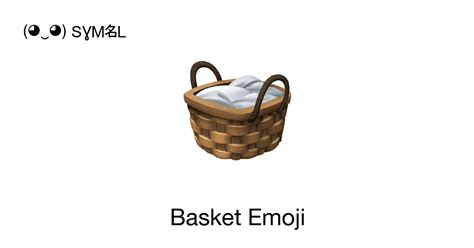 🧺 Basket Emoji 📖 Emoji Meaning Copy And 📋 Paste ‿ Symbl