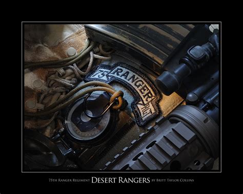 75th Ranger Regiment Desert Rangers Giclee
