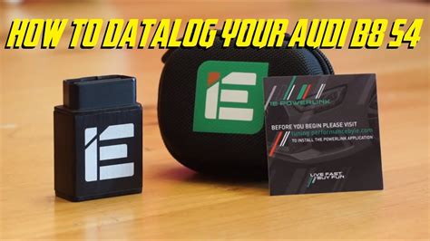 datalog your audi b8 s4 with vcds and integrated engineering powerlink youtube