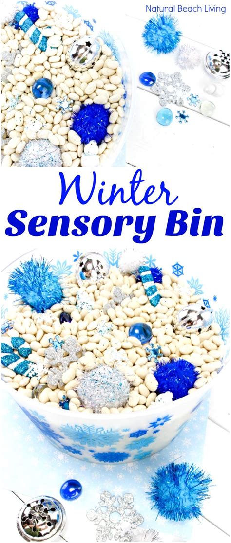 Easy Winter Sensory Bin For Toddlers And Preschoolers Sensory Table