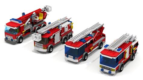 Lego Fire Trucks From My 60002 Fire Truck Review At Euro Flickr