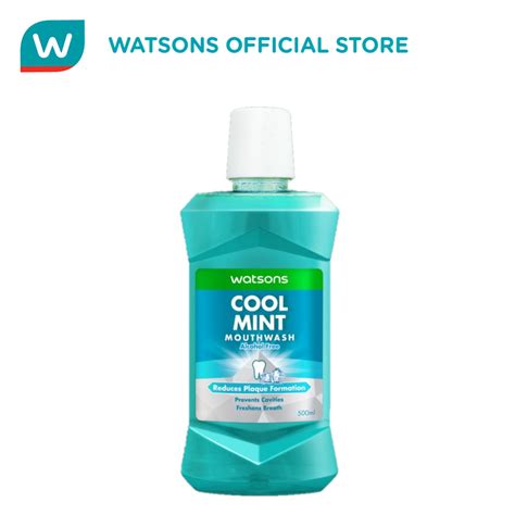watsons cool mint mouthwash 500ml shopee philippines