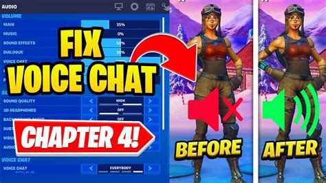 How To Fix Game Chat Audio In Fortnite Season 4 Voice Chat Not