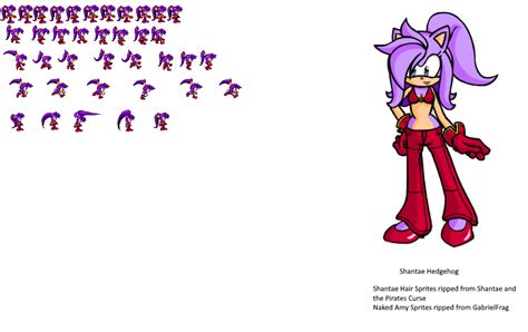 Custom Sonic Characters Shantae The Hedgehog By Goldenboyhedgehog On