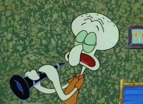 All Reaction Videos On Twitter Squidward Playing The Clarinetan
