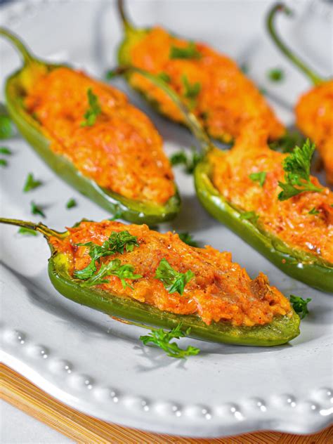 Chicken Stuffed Jalapenos Sweet Peas Kitchen