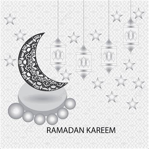 Ramadan Gorgeous Moon With Transparent Background Ramadan Moon