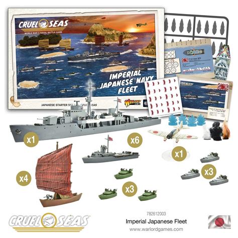 Buy Cruel Seas Imperial Japanese Navy Fleet Starter Set World War Ii