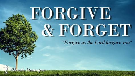 Forgive And Forget Part 1 The Root Of Unforgiveness Youtube
