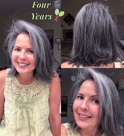 October 30 2018 Grey Hair Inspiration Gray Hair Growing Out