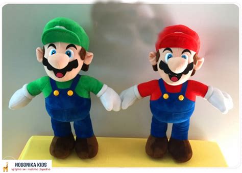 Super Mario Bros I Luidji Figura Plisana Plisani 30 Cm Igre I Igračke