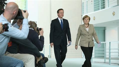 Merkel Promises To Work With Cameron On Eu Reform