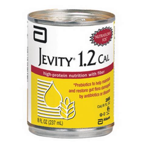 Jevity 12 Cal 8 Oz Can High Protein Nutrition
