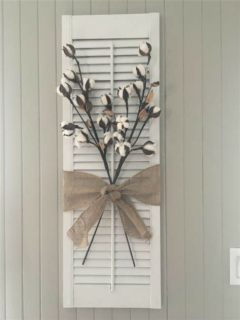 20 Shutter Wall Decor Ideas Hmdcrtn