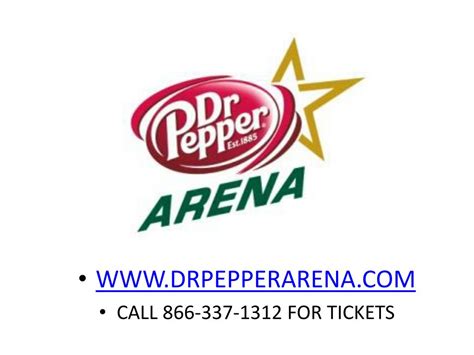 Ppt Dr Pepper Arena Powerpoint Presentation Free Download Id1725601