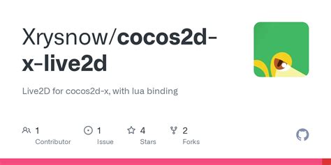 Github Xrysnowcocos2d X Live2d Live2d For Cocos2d X With Lua Binding