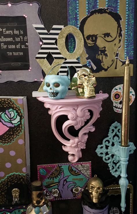 See more ideas about creepy home decor, decor, creepmas. My pastel goth makeup room decor. Jaidyn perkins. Diy ...
