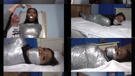 muffled screams zippy all taped up bound with tape and very tightly