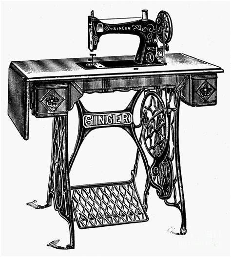 Image Singer Sewing Machine Photograph By Granger Sewing Machine
