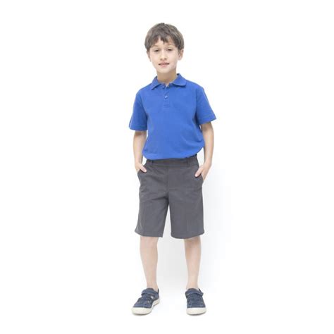 Eco Friendly School Uniform Organic Cotton Boys Shorts Ecooutfitters