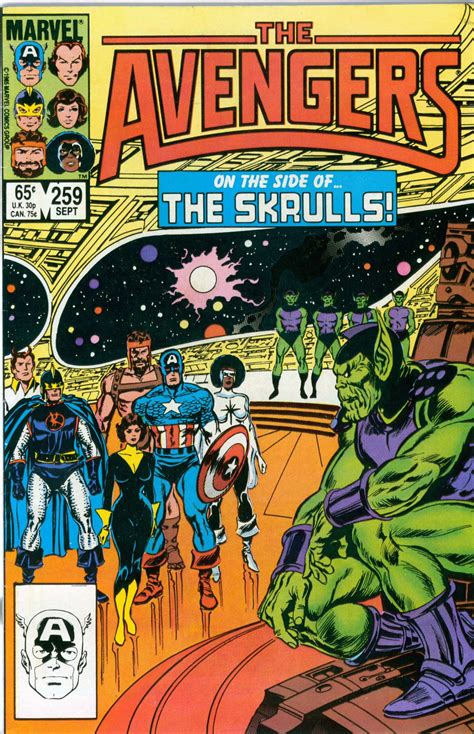 Avengers No 259 Avengers Comics Marvel Comics Covers Marvel Comics