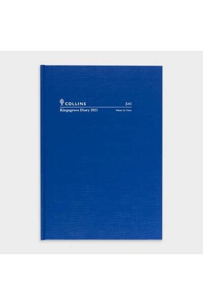 Collins Kingsgrove A4 Diary 2021 Blue Week To View 341p59 21